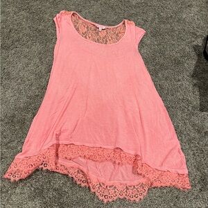 Candies Beautiful Pink Flared Shirt